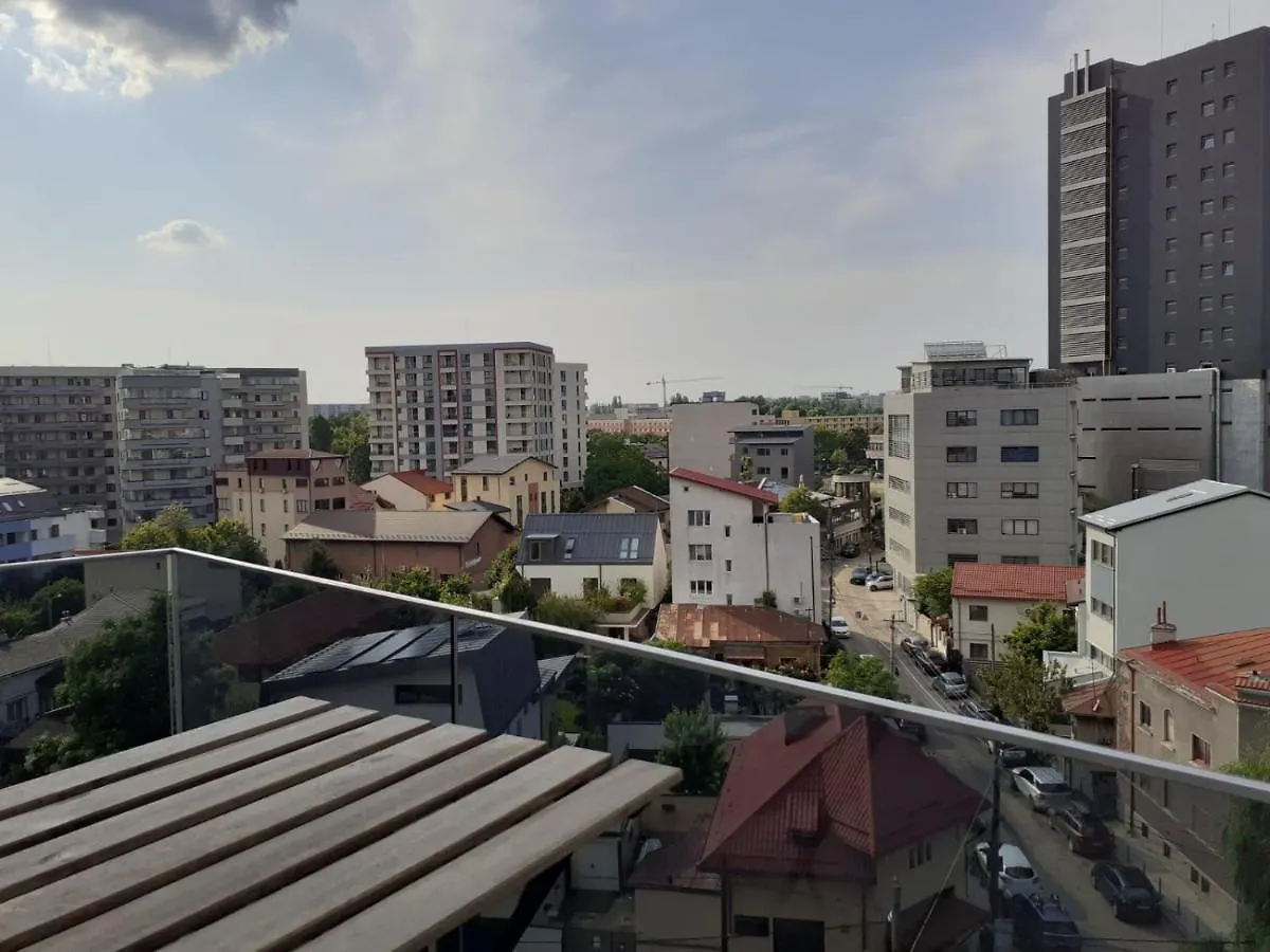 Apartment Stylish, Modern 2 Rooms Flat With Panoramic View, Near Presidential Palace Bucharest